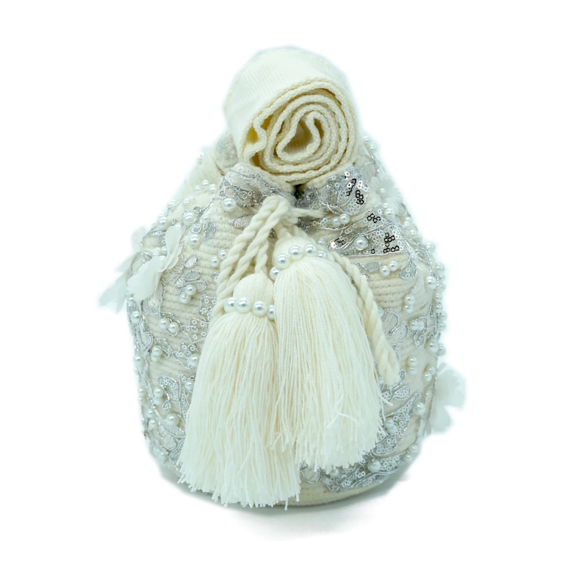 White Pearl Bag, view 2
