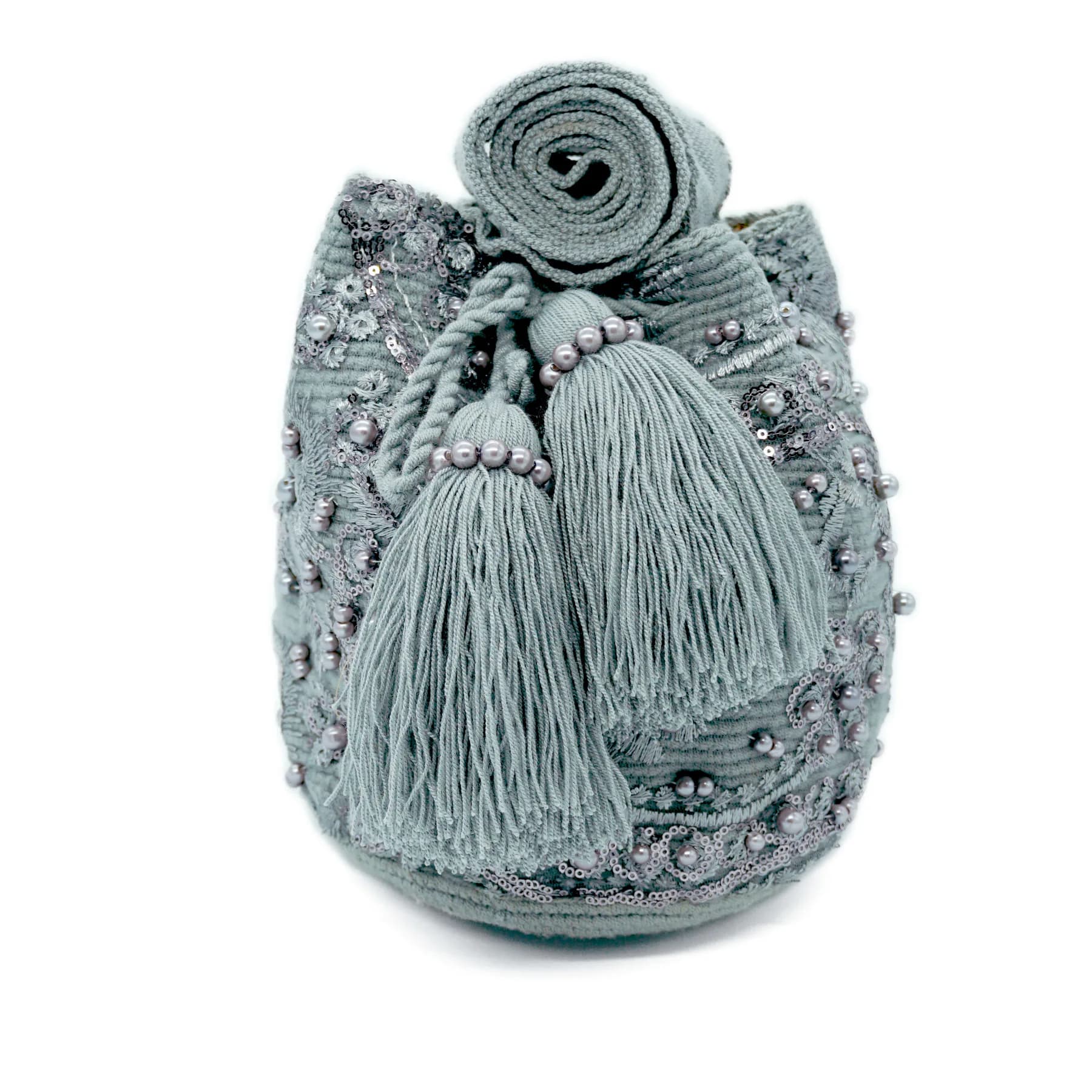 Grey Pearl Bag